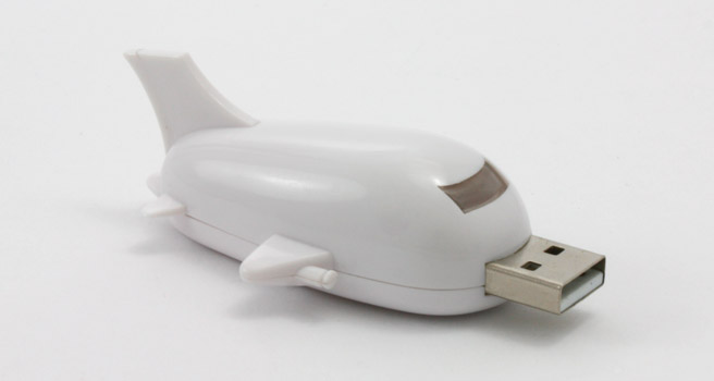 Airplane Promotional Custom Shaped Drives