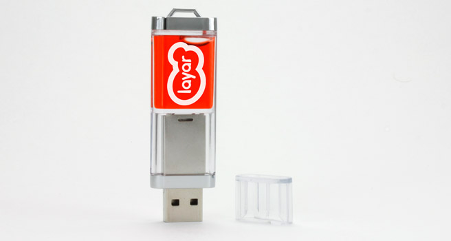 Liquid Custom Laser Etched Usb