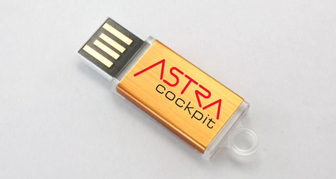 Pull Customizable Keychain Flash Drives