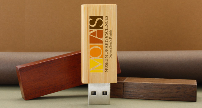 Wdr1 Wooden Flash Memory