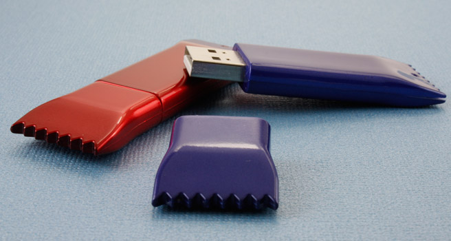 Wrapper Custom Shaped Usb