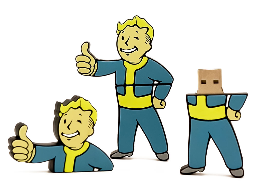 Vault Boy Fallout USB Flash Drive