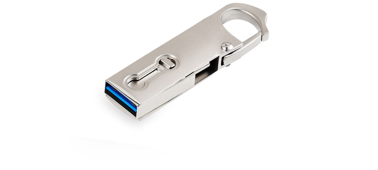 Clip USB Type-C Custom Flash Drives