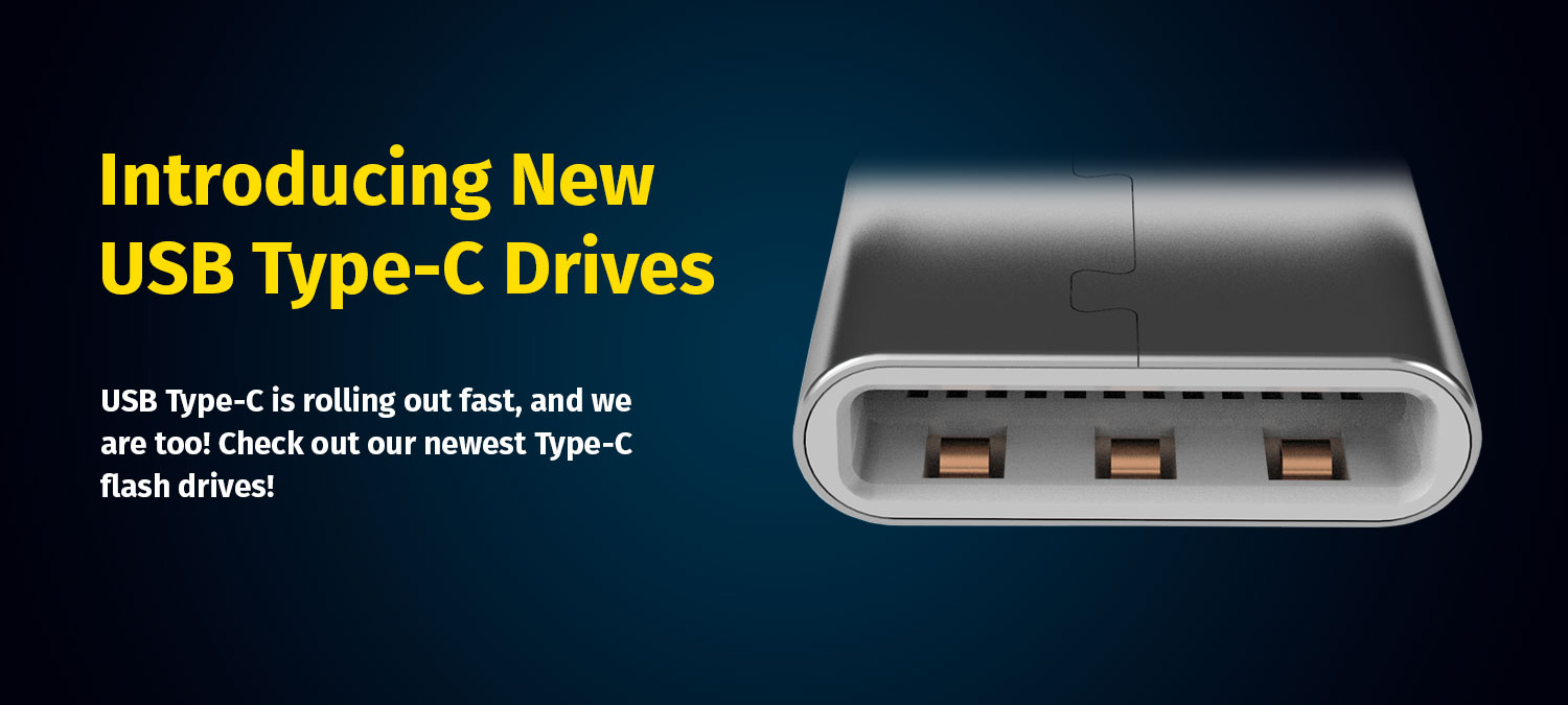 New USB Type-C flash drives