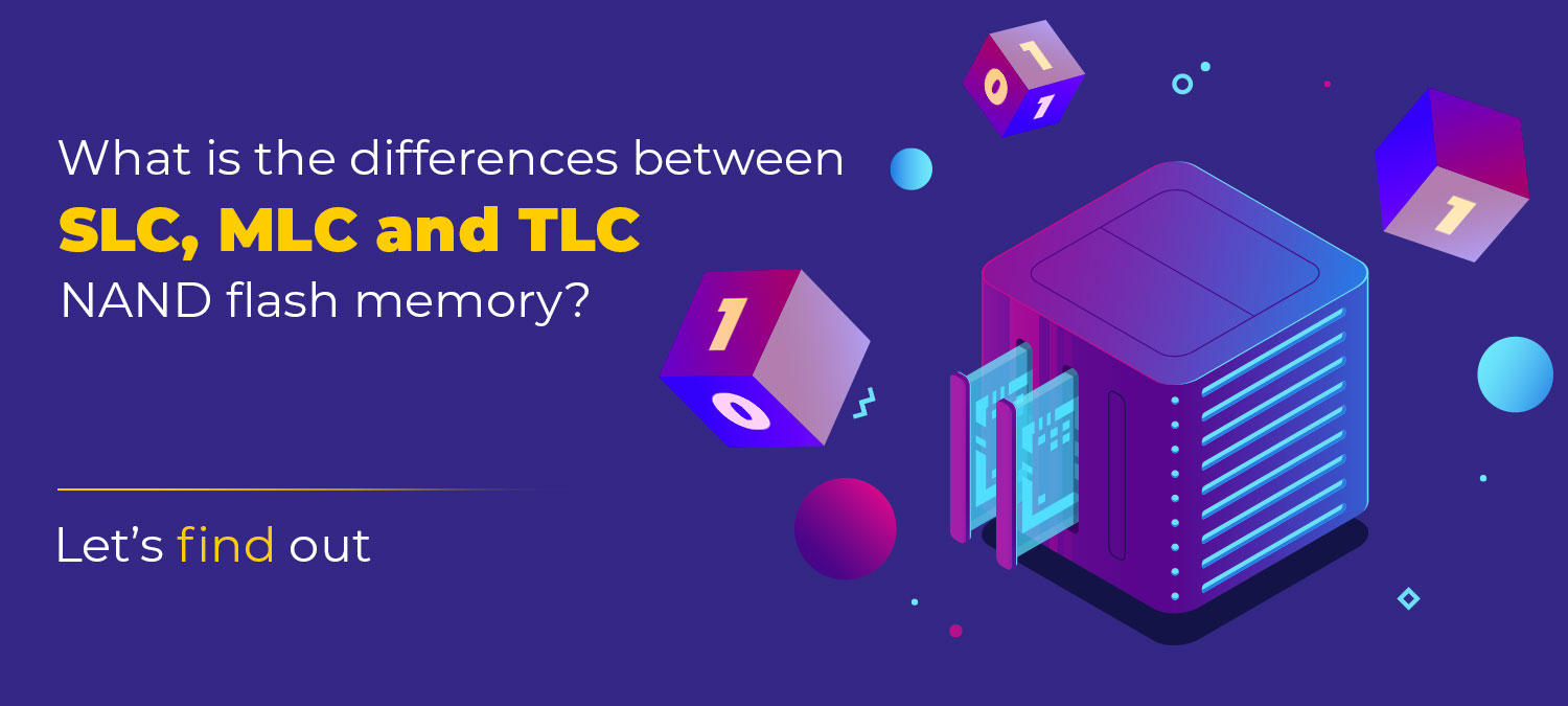 SLC, MLC and TLC Flash Memory
