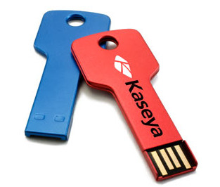 Key style branded flash drives