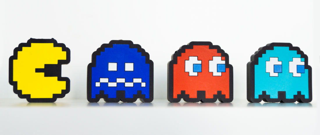 Pac-Man custom USB flash drives