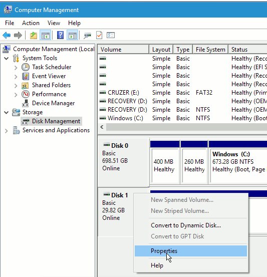 enabling write caching