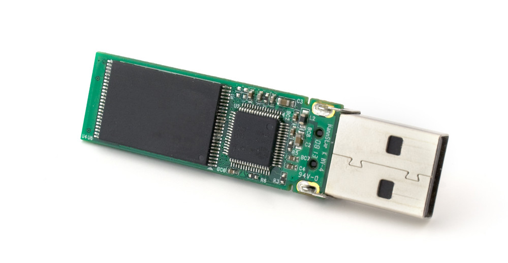 USB Flash Drive motherboard