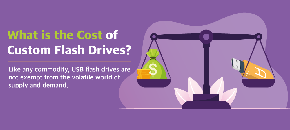 What is the cost of custom flash drives