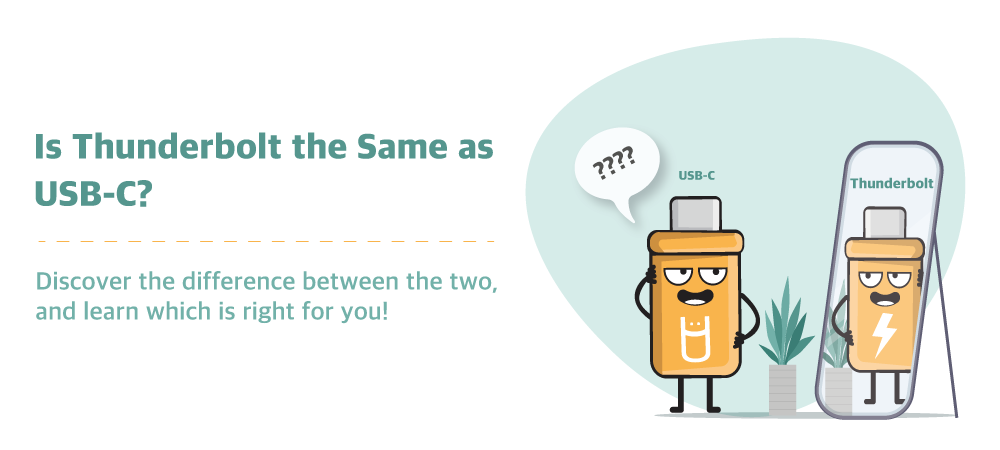 Is Thuderbolt the same as USB C?