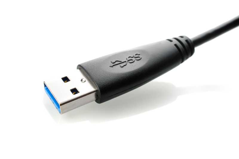Standard USB Type A black