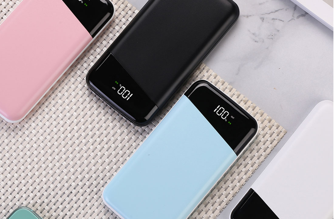Our Volt Wireless Power Bank is available in different colors