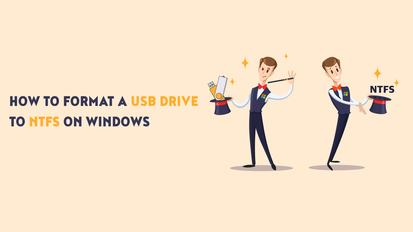 How To Format a USB Drive to NTFS on Windows