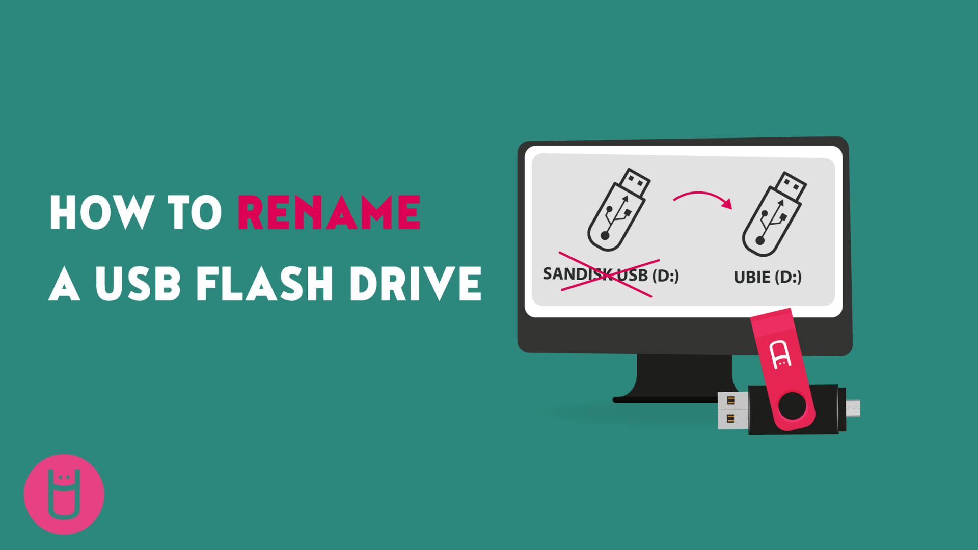 How to rename a flash drive