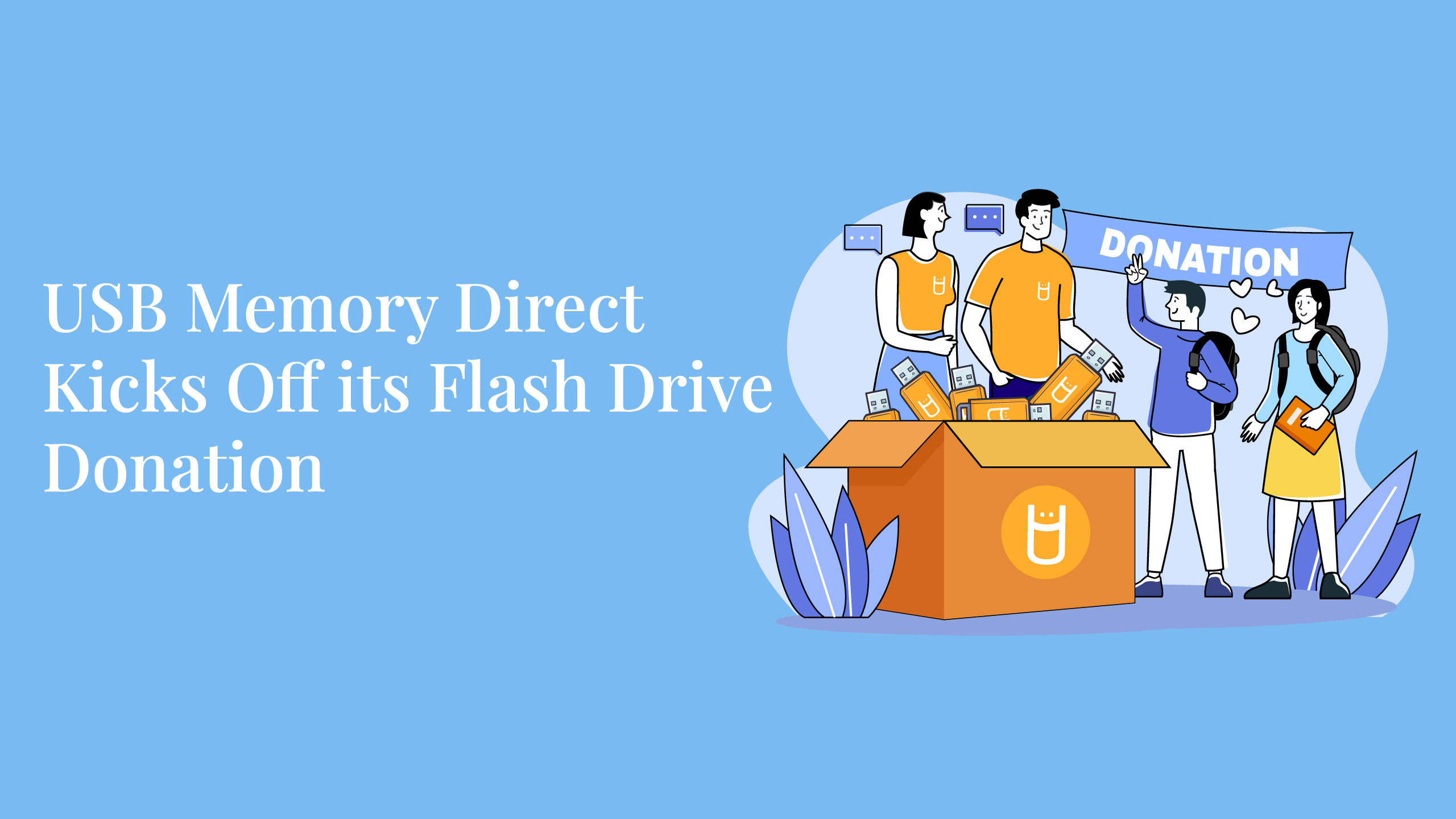 USB Flash Drive Donation