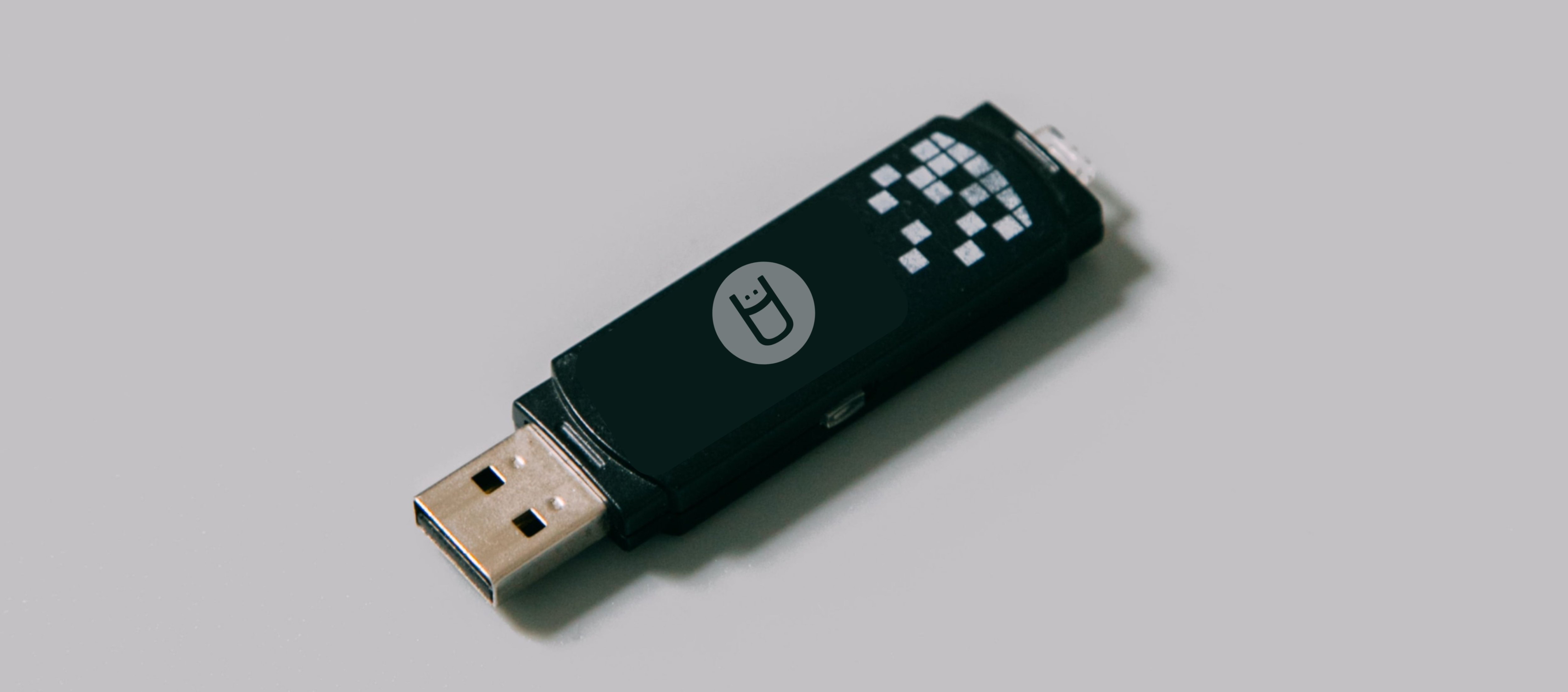 Custom Black USB flash drive - USB Memory Direct 