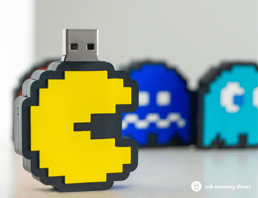 Custom shape Pacman USB flash drive
