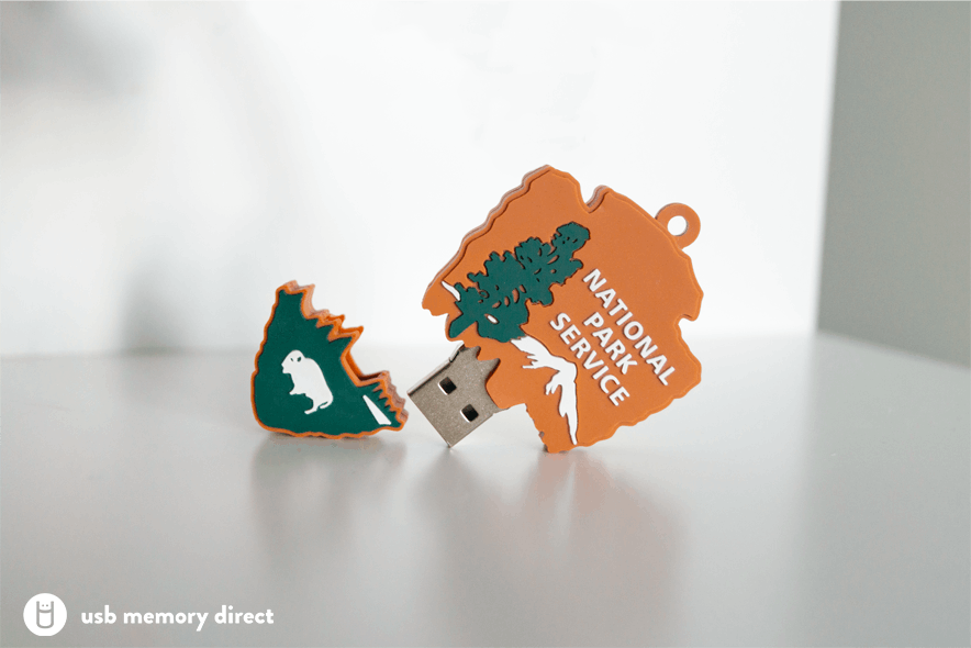 National Park Service Custom Shape Flash Drive