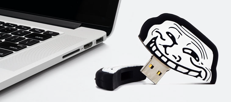 Troll Face USB Drive