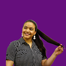 CG on Purple