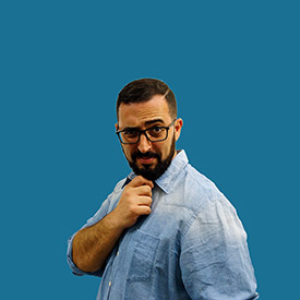 MS on Blue