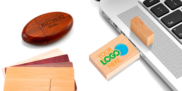 Custom USB Wooden Flash Drives