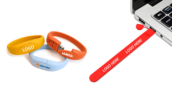Silicone Bracelet USB Flash Drive - BLB195 | IMPR Promotions