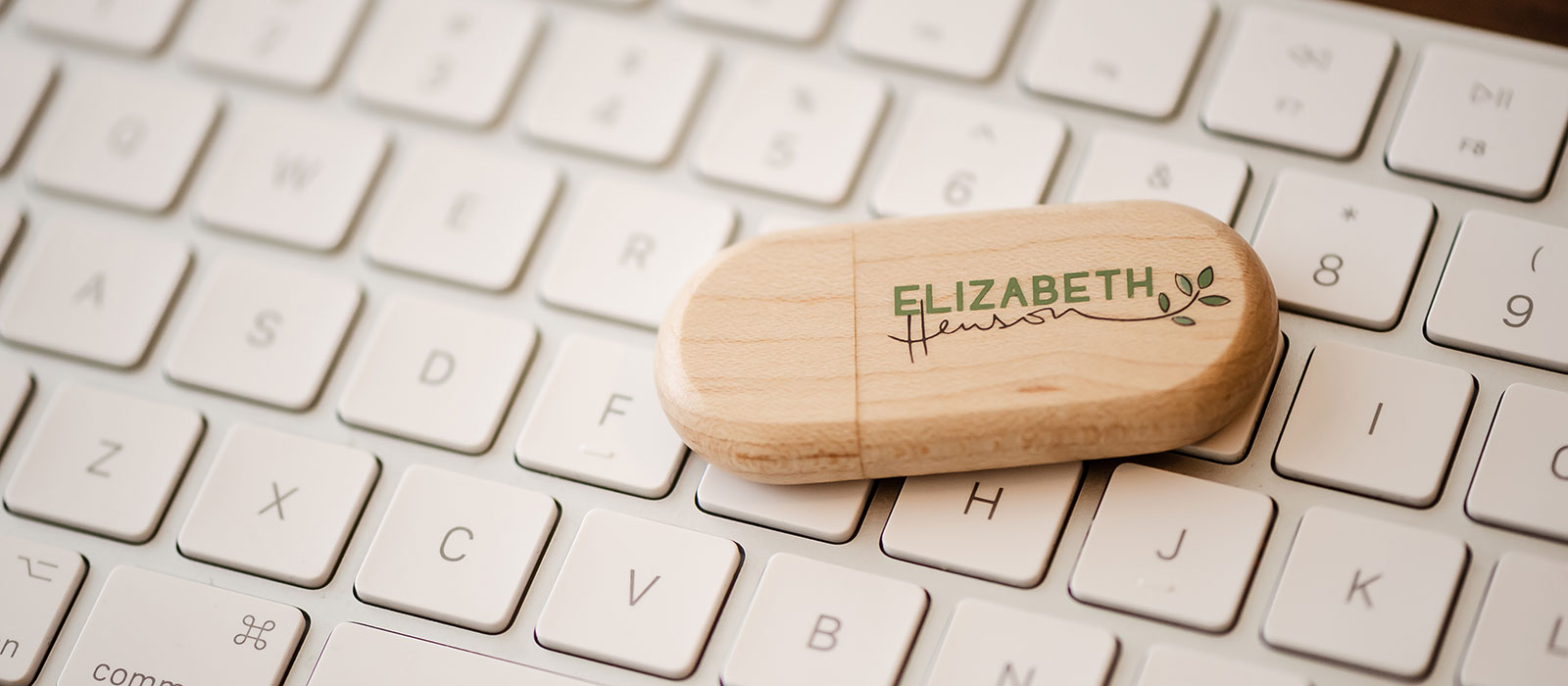 Elizabeth Henson Wooden Flash Drives 4