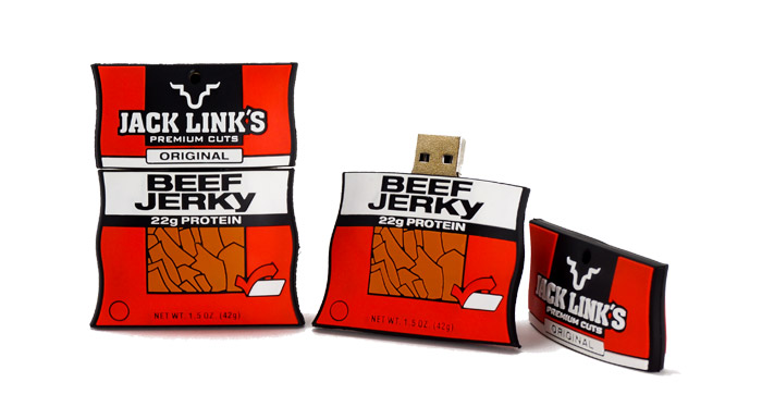 Jack Links Custom Shaped Usb Flash Drives Thumbnail