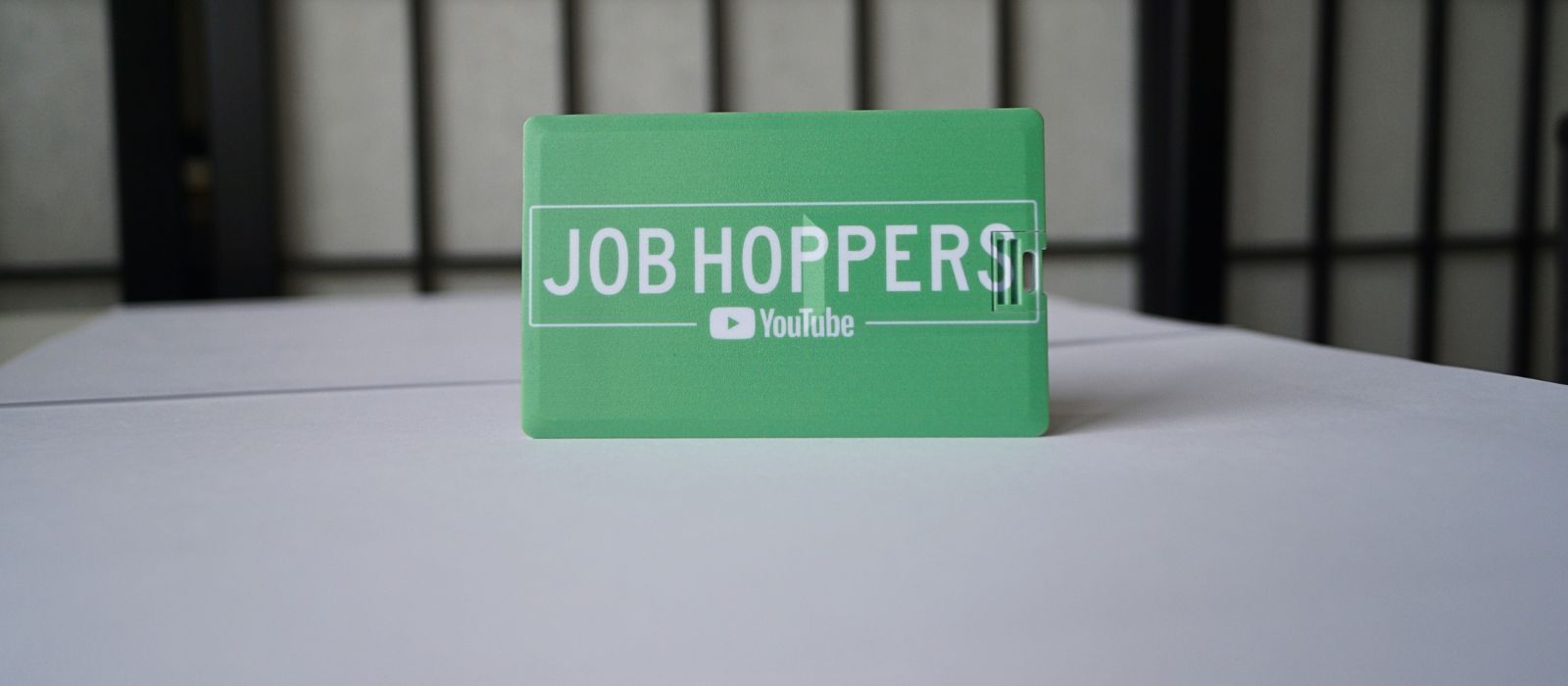 Job Hoppers Usb Business Card Logo