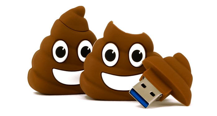 Poop Emoji Usb Flash Drive Thumbnail