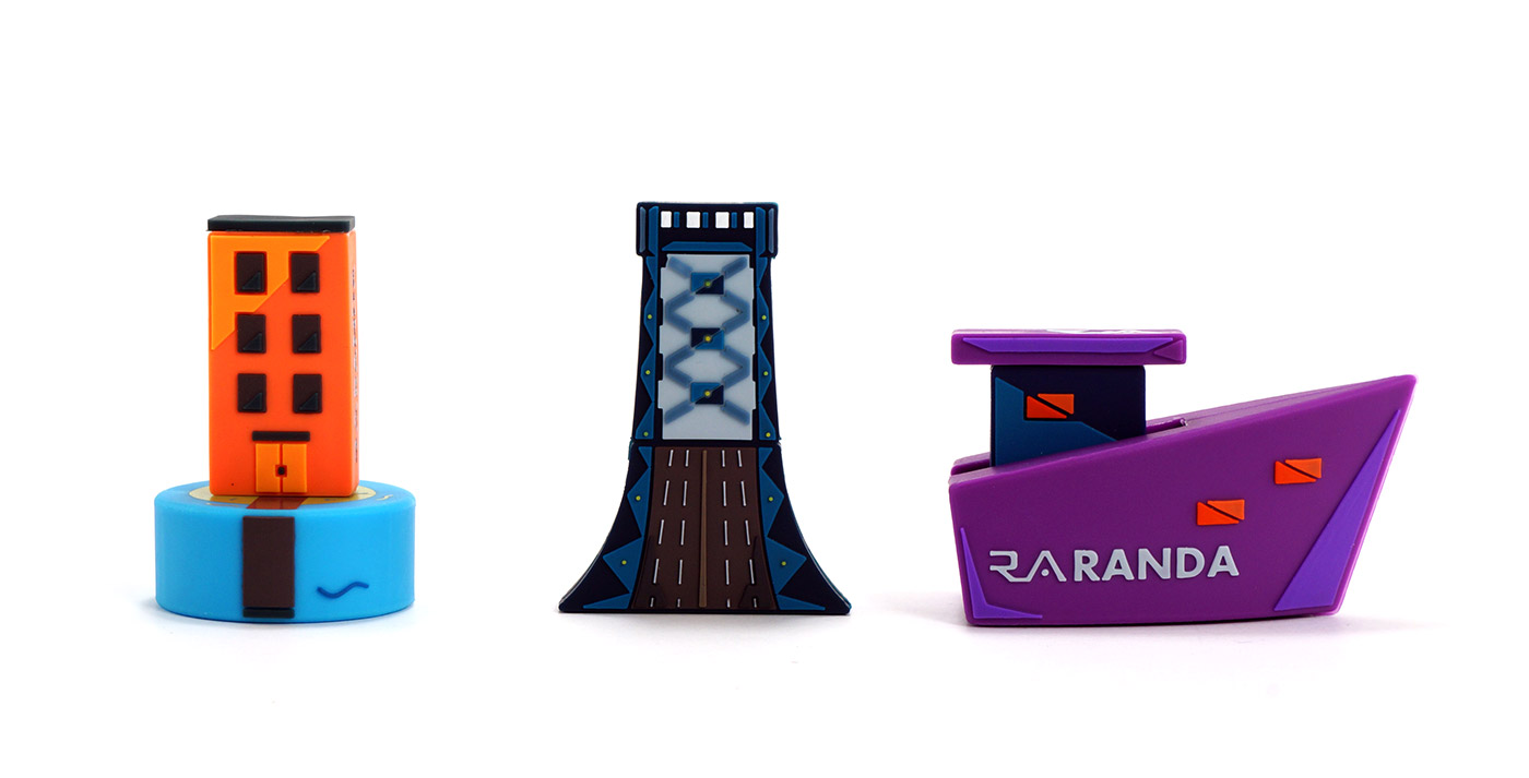 Randa Accessories Custom Shape Flash Drives 01