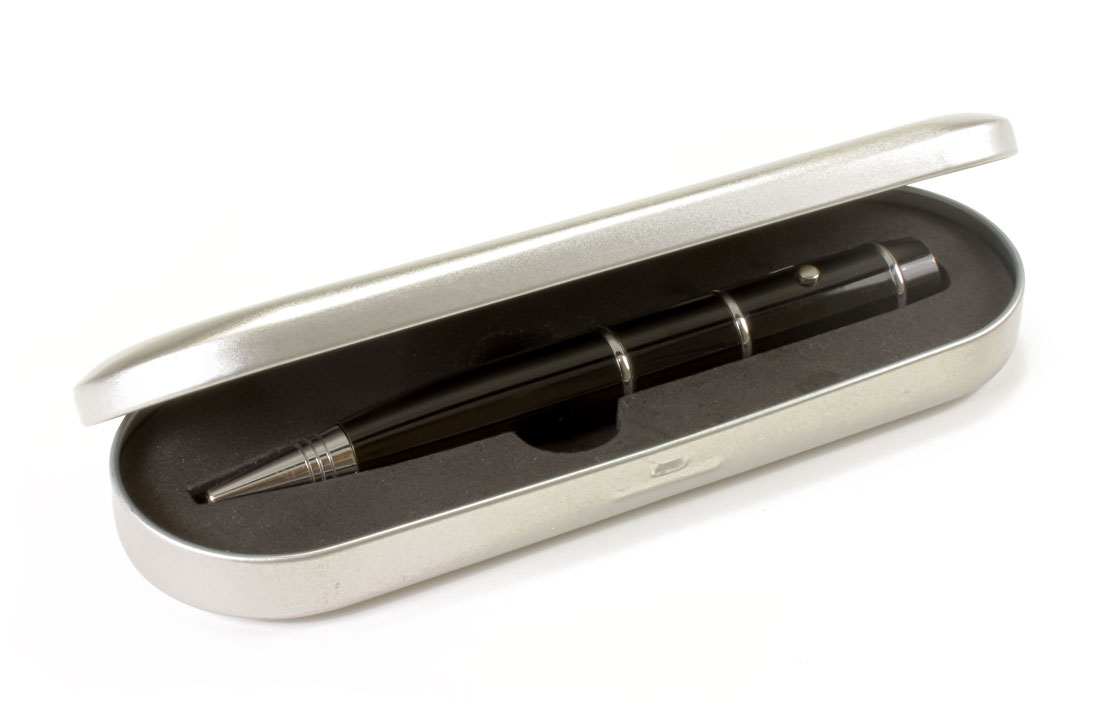 Metal Oval Case Customizable Flash Drive Case