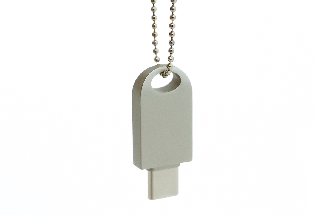 Mini-Edge-Type-C-USB-Flash-Drive-Silver Product-Pic-1