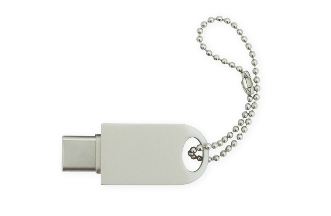 Mini-Edge-Type-C-USB-Flash-Drive-Silver Product-Pic-2