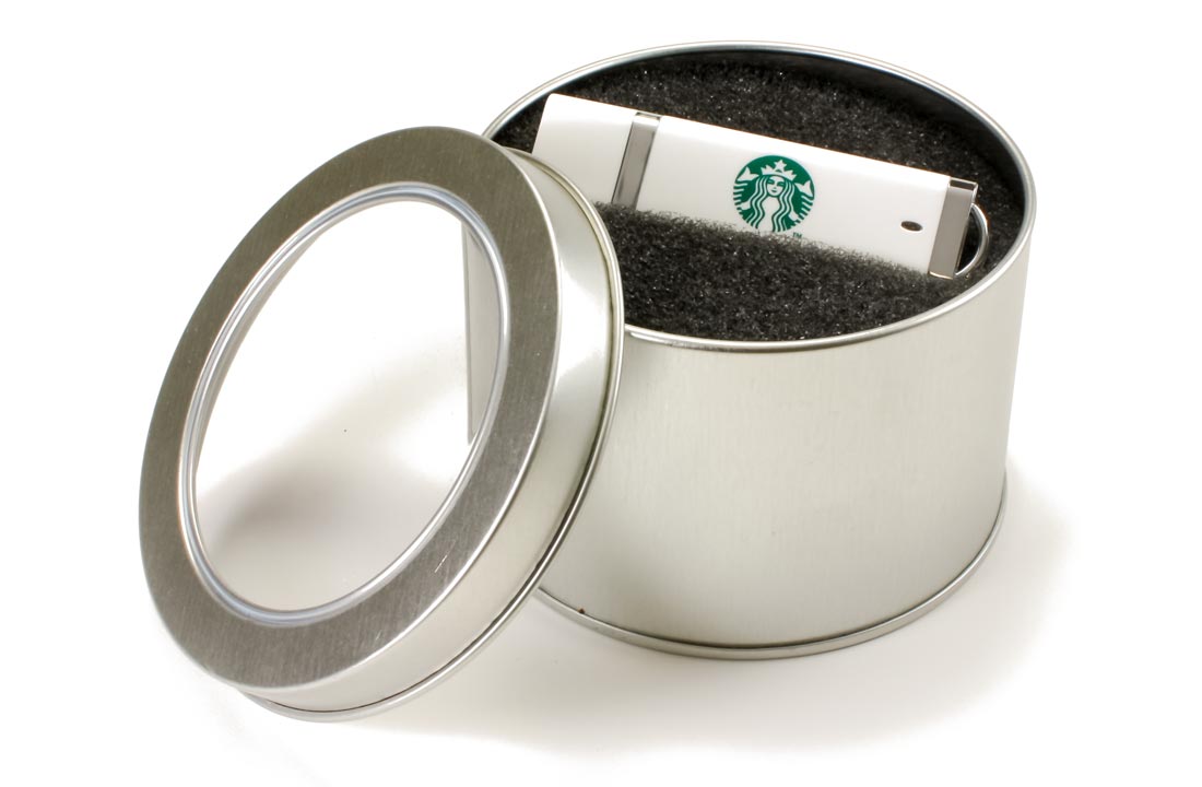 Round Display For Promo Flash Drives