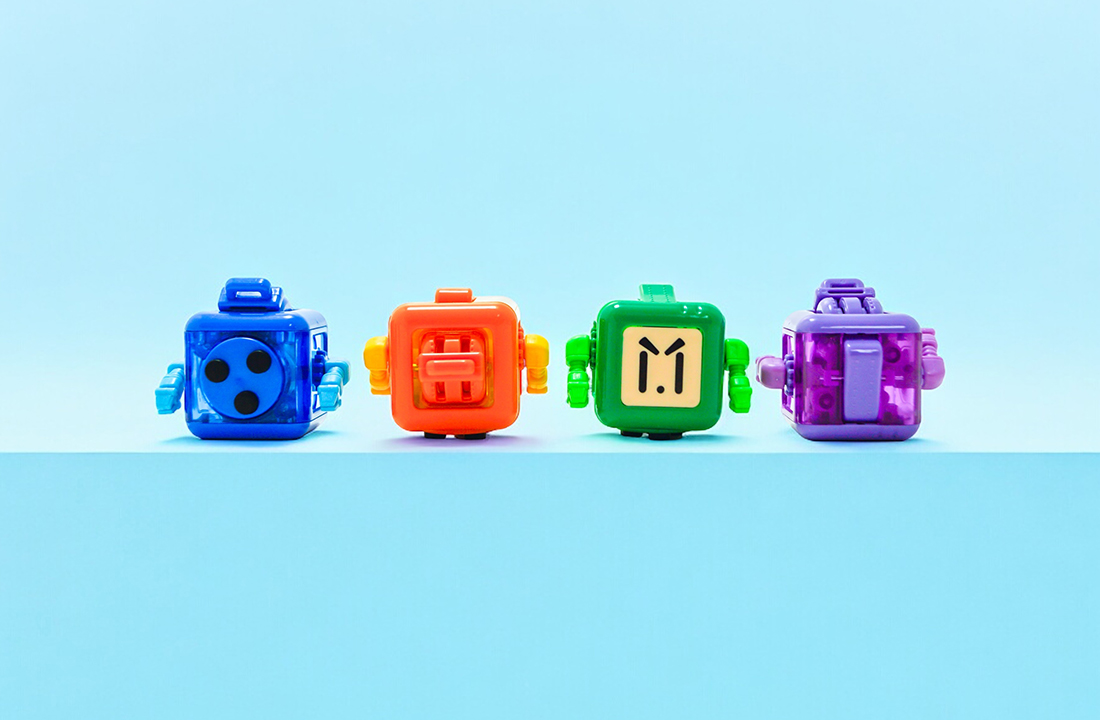 Character Fidget Cubesjpg