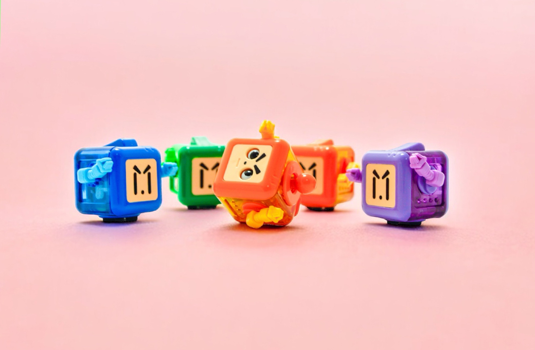 Toy Fidget Cube Robot