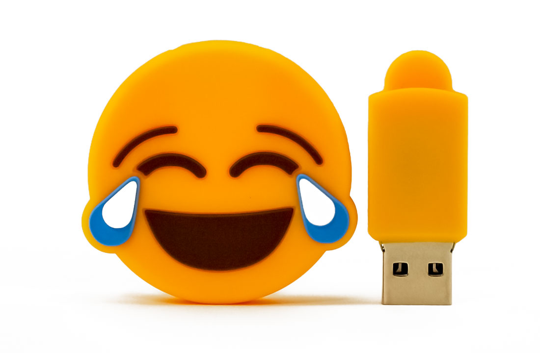 Crying Laughing Emoji Usb Flash Drive 2