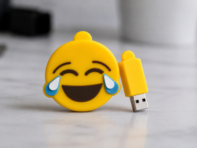 Crying Laughing Emoji Usb Flash Drive 1 Thumbnail