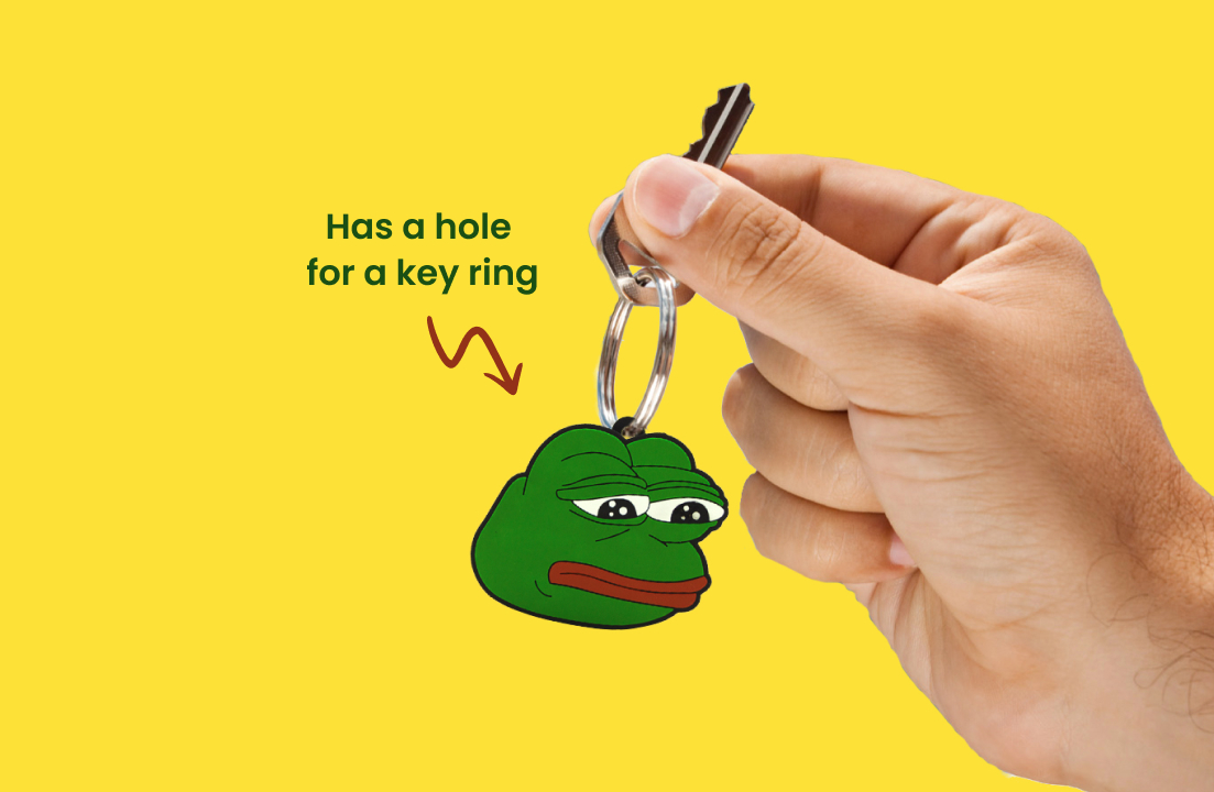Pepe Usb Drive Keyring