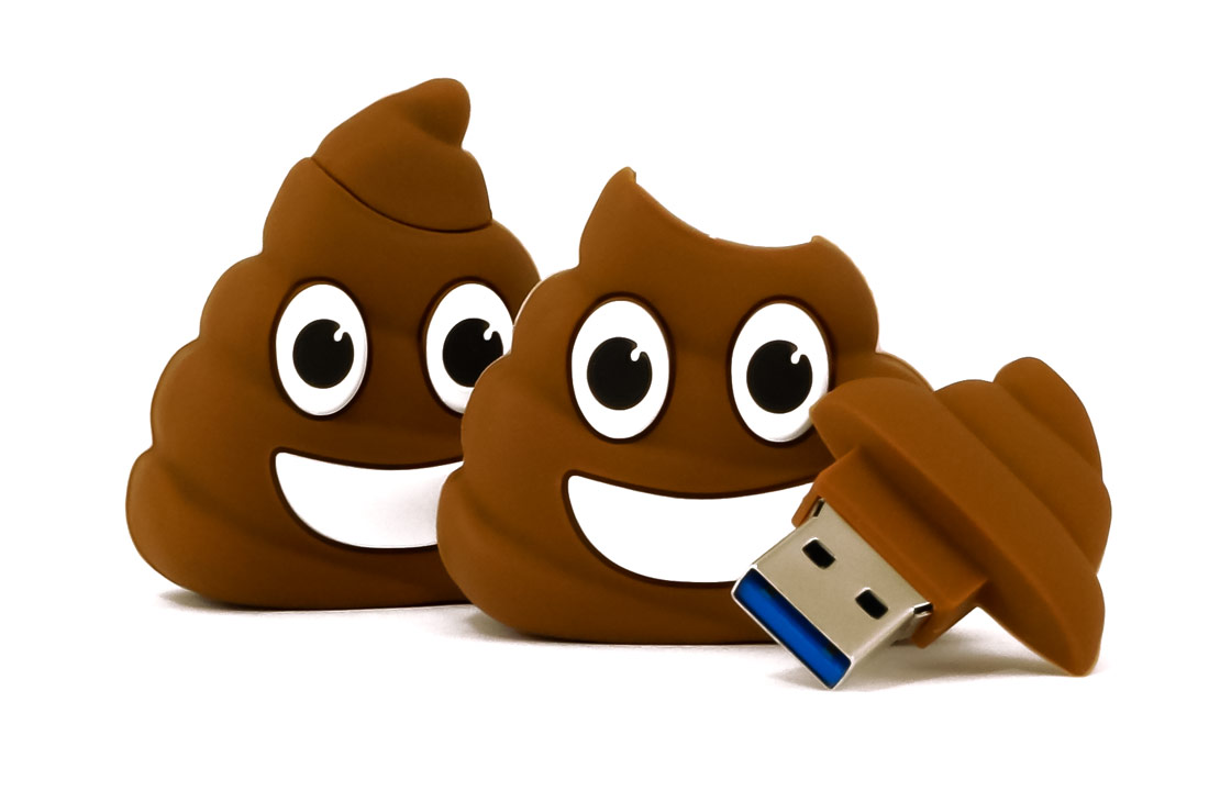 Poop Emoji Usb Flash Drive 1