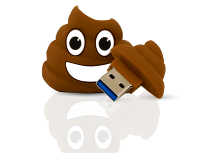 Poop Emoji Usb Flash Drive Thumbnail