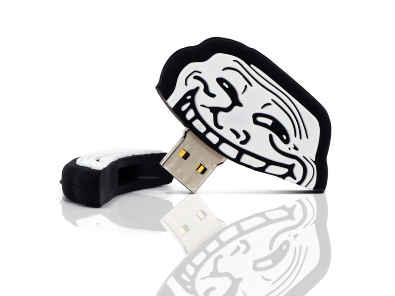 Troll Face Usb Drive