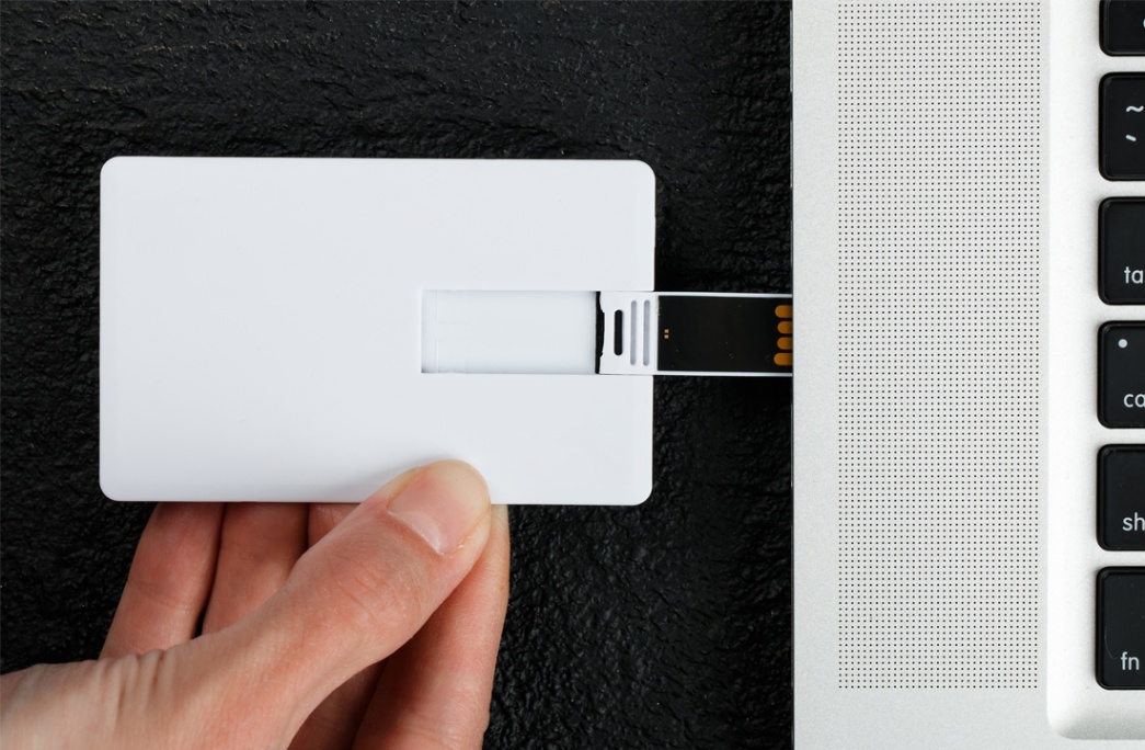 Usb Flash Drive Unprinted Card Style