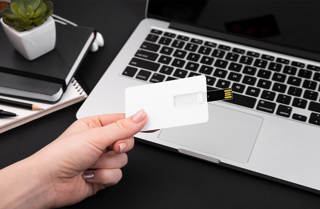Usb Wallet Card Flip