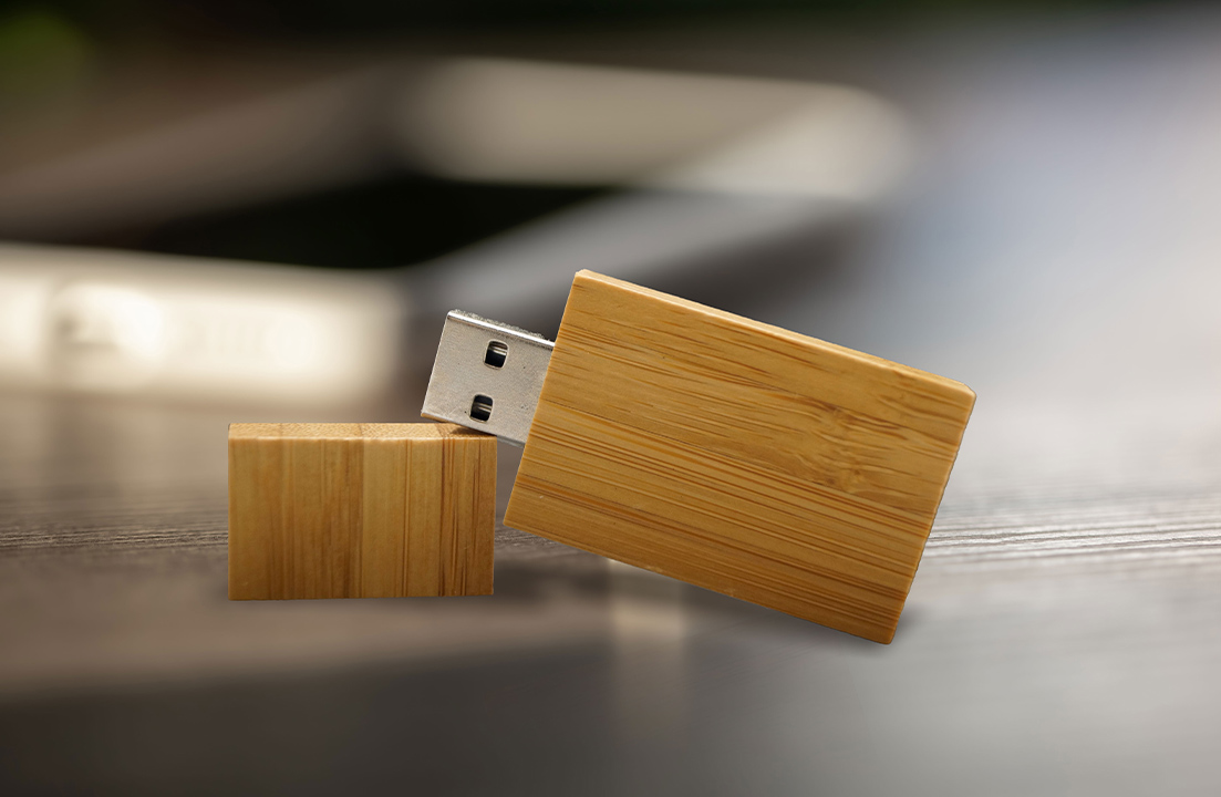 Unprinted Wooden Usb Flash Drive
